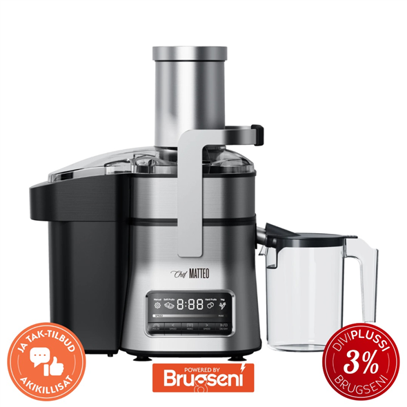 Chef Matteo Centria juicer