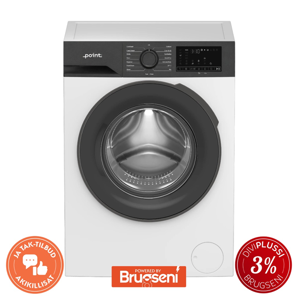 Point 10,5 kg vaskemaskine POWM516AW