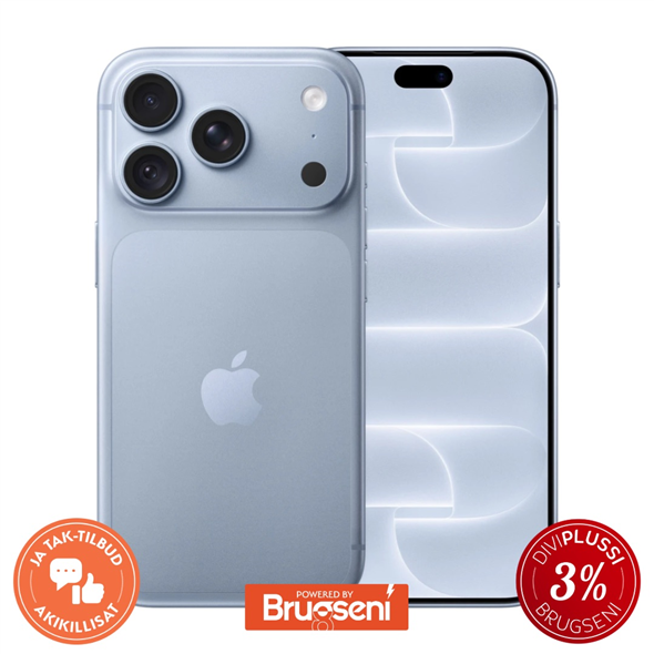 iPhone 18 Pro 256 GB gletsjerblå