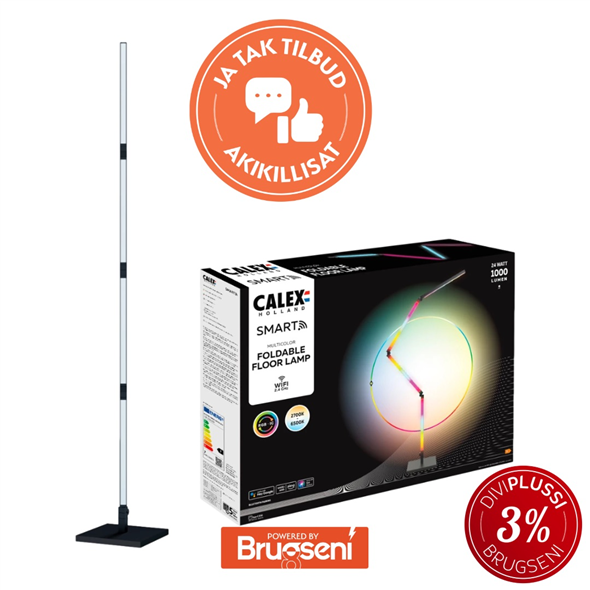 Calex Foldbar gulvlampe