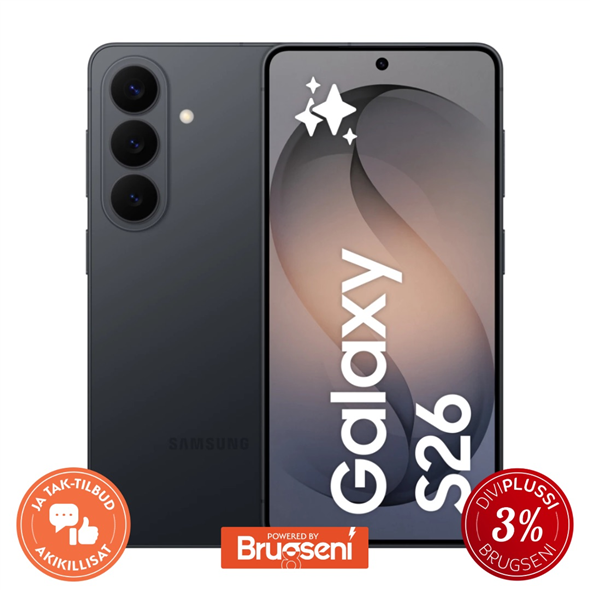 Samsung S26 256 GB sort
